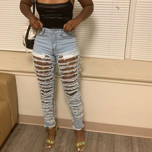 Distressed Out Jeans